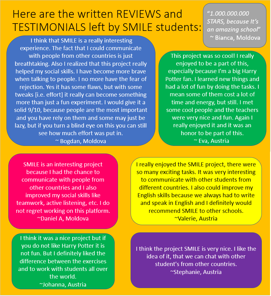 SMILE School Year Chronicles by Liiana Nederita - Ourboox.com