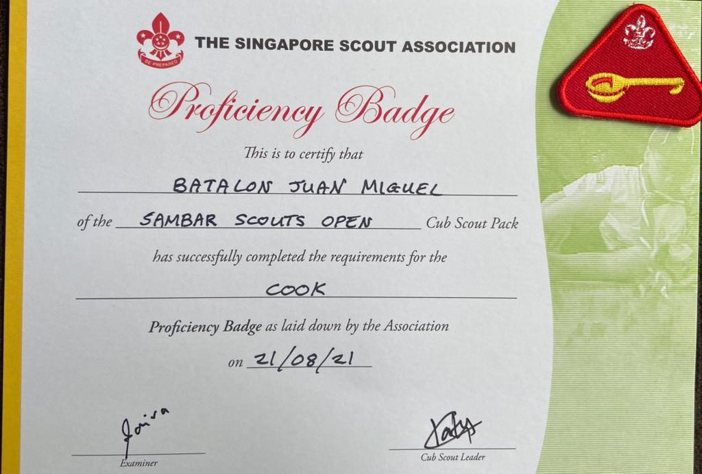 Cooking Badge – JM & Chez by The Learning Bats - Ourboox.com