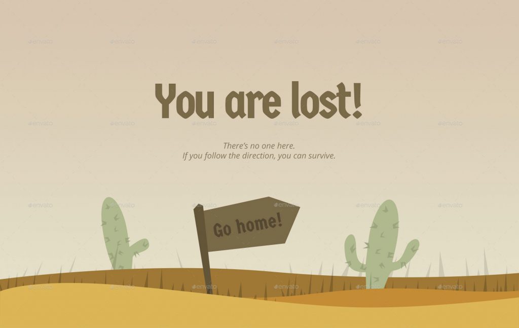 Turn your 404 page into an opportunity by Allon Sasson - Illustrated by Allon Sasson - Ourboox.com