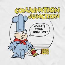 Conjunction Junction! by Caroline Sweikata - Illustrated by Google and Canva - Ourboox.com