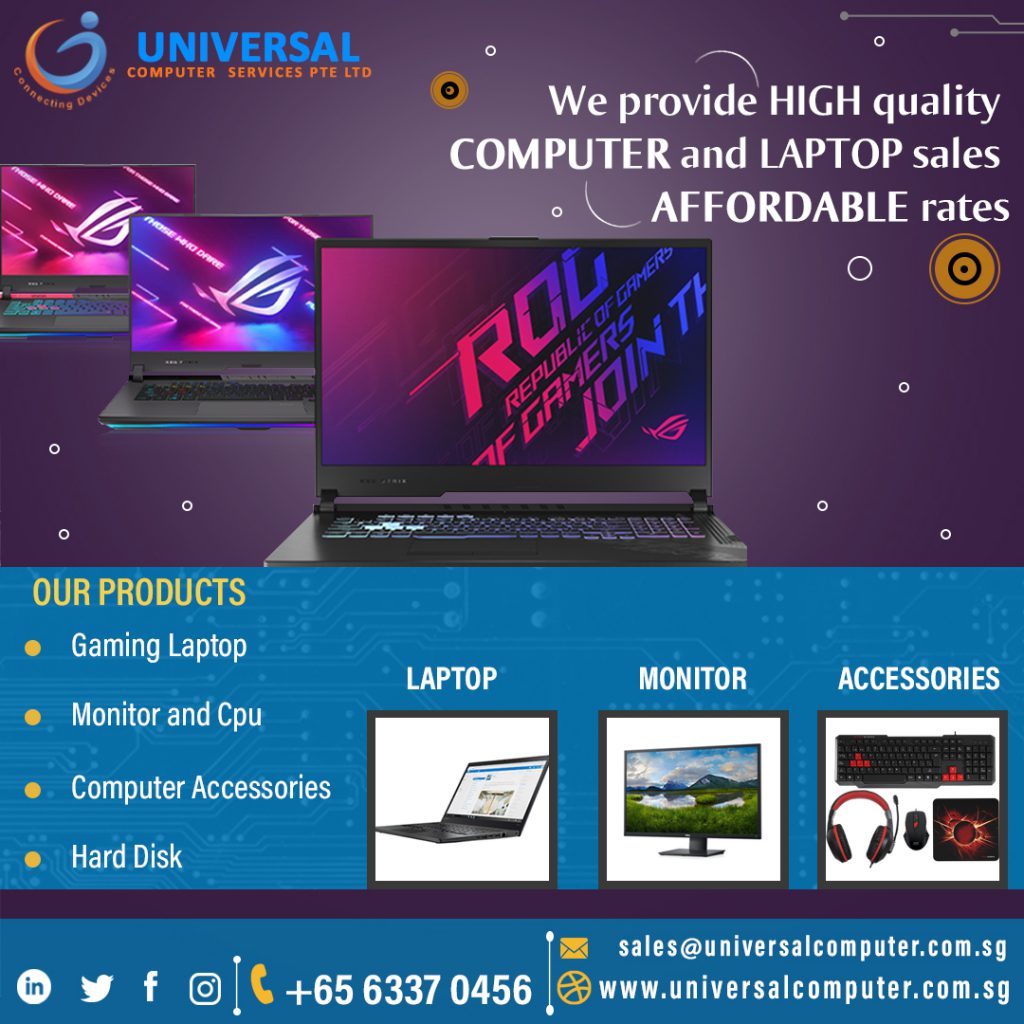 Used & Refurbished Computers/Laptops for Sale by ucssingapore - Illustrated by Ucs Singapore - Ourboox.com