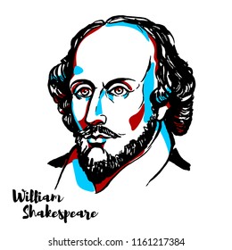 William Shakespeare by Kateryna - Illustrated by Kateryna Alekseievets - Ourboox.com