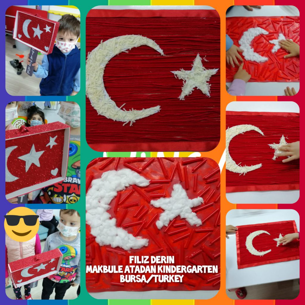 OUR FLAGS OF OUR COUNTRIES by BİNNAZ ÇETİN - Illustrated by ADD RHYTHM TO LIFE - Ourboox.com