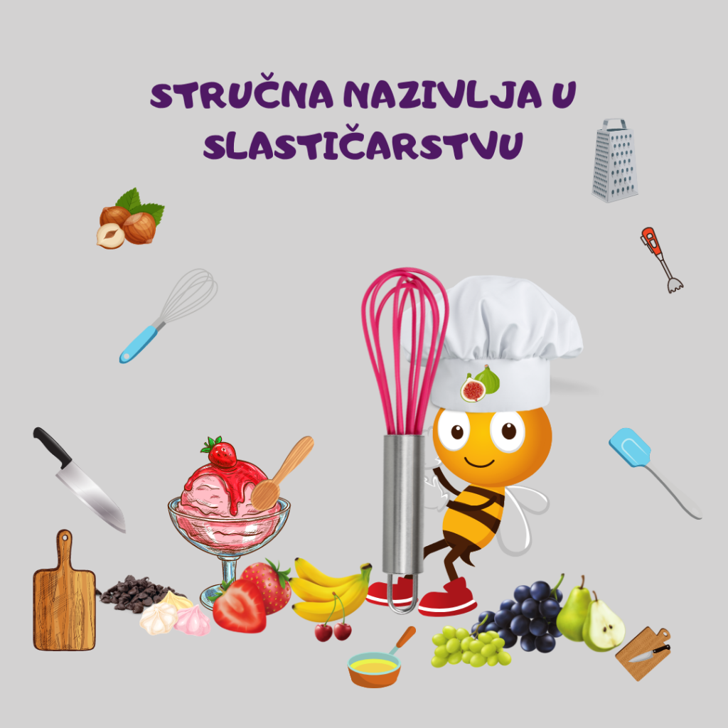 STRUČNA NAZIVLJA U SLASTIČARSTVU