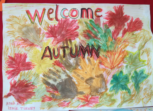 Project “Welcome Autumn” – Logo by Virginija Tunikaitytė - Illustrated by ARMENIA, BOSNIA AND HERZEGOVINA, BULGARIA, DENMARK, GREECE, GEORGIA, SPAIN, ITALY, JORDAN, CROATIA, LATVIA, POLAND, LITHUANIA, PORTUGAL, FRANCE, ROMANIA, SLOVAKIA, TURKEY, CZECH REPUBLIC, NORTHERN MACEDONIA - Ourboox.com