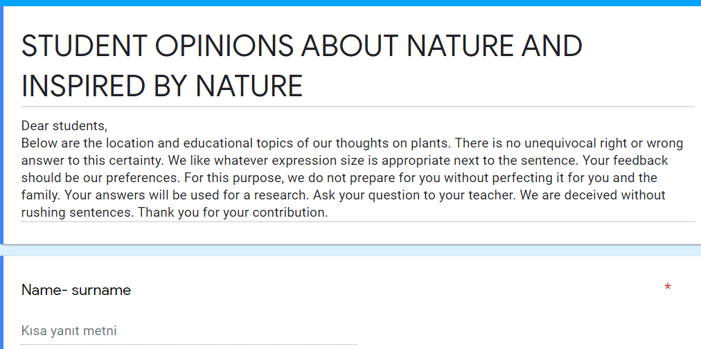 Stem Student Pre-test with Biomimicry by arzuercin - Ourboox.com