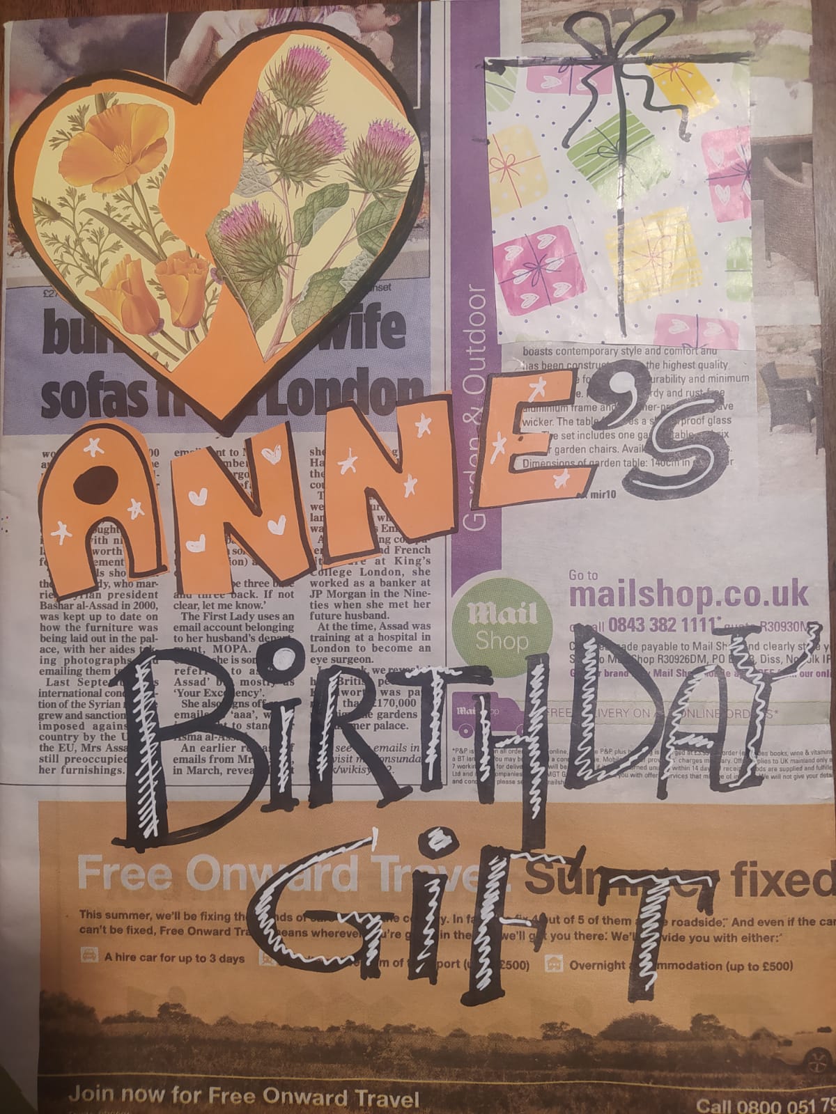 ANNE’S BIRTHDAY GIFT by Paola Ilde Parato - Illustrated by I.C. Strambino - Ourboox.com