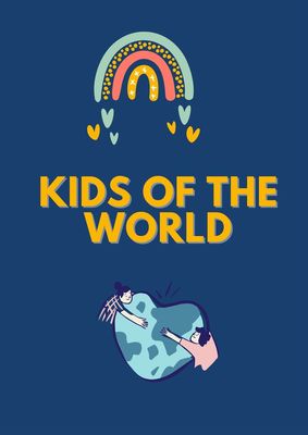 Kıds of The World Project Posters by Şennur KARA - Illustrated by Şennur Kara - Ourboox.com