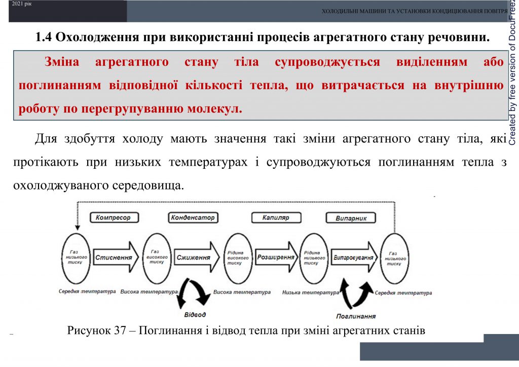 Холодильні машини та установки кондиціювання повітря by Sotnikova Alona - Ourboox.com