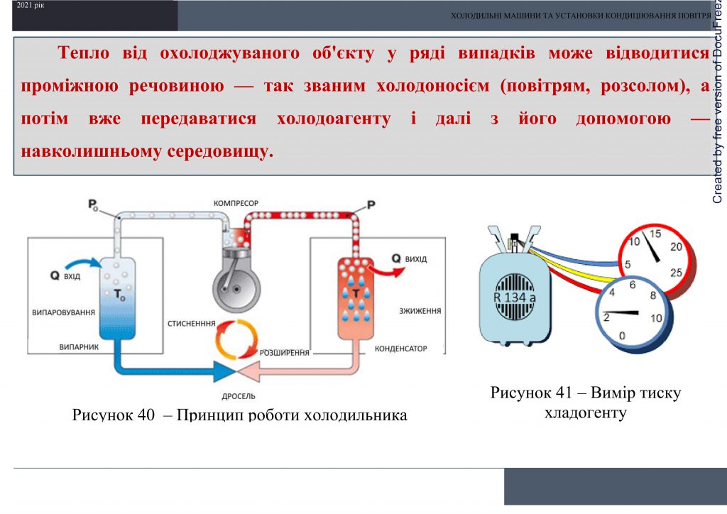 Холодильні машини та установки кондиціювання повітря by Sotnikova Alona - Ourboox.com