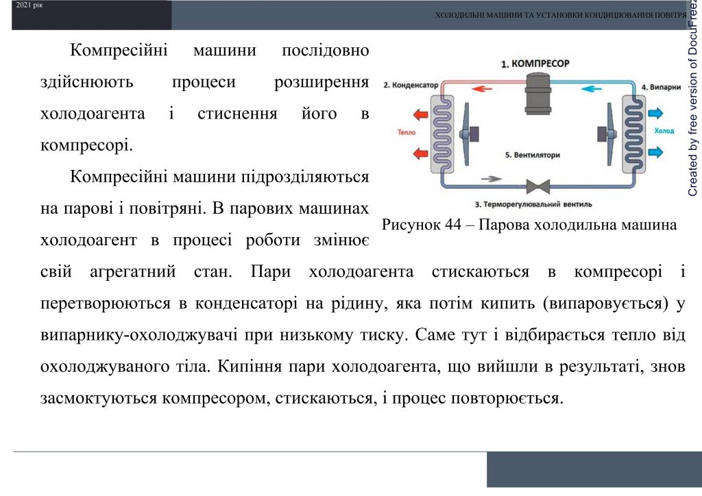 Холодильні машини та установки кондиціювання повітря by Sotnikova Alona - Ourboox.com