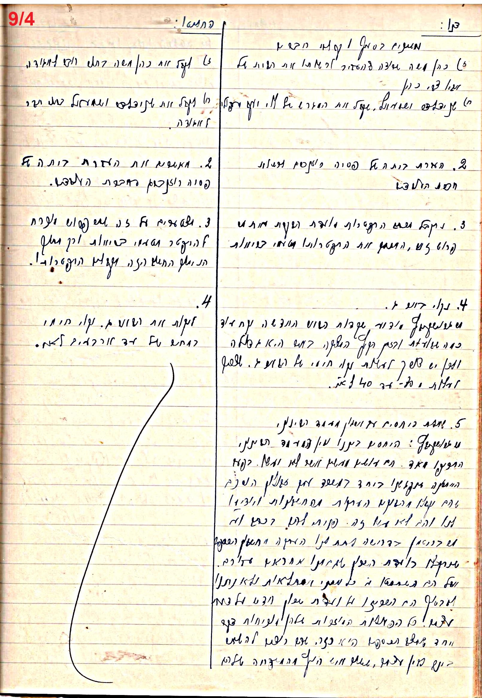 פרוטוקול 47 אגודה שיתופית – מועצה 25.10.54 – 6.2.44 by riki deri - Illustrated by  מוזיאון בית גרושקביץ / כרך 47 - Ourboox.com