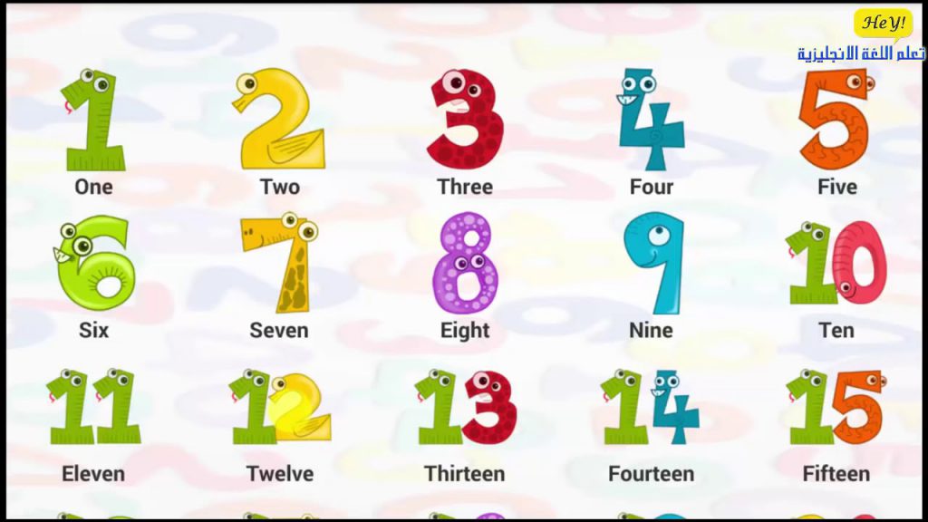 Numbers from 1 to 10 in English by shouib and shade - Ourboox.com