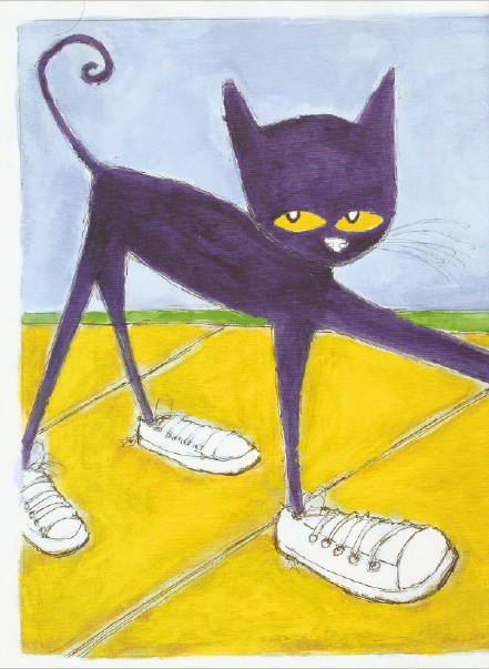 Pete the Cat: I love my white shoes by Yaiza Álvarez - Ourboox.com