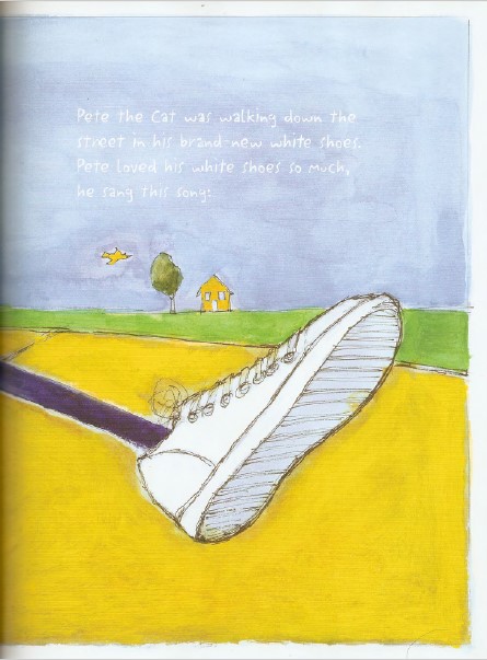 Pete the Cat: I love my white shoes by Yaiza Álvarez - Ourboox.com