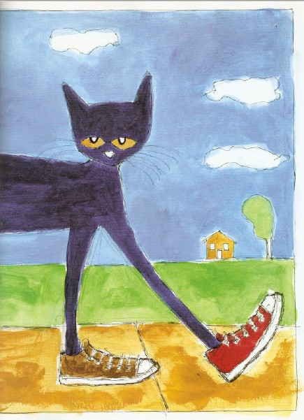 Pete the Cat: I love my white shoes by Yaiza Álvarez - Ourboox.com