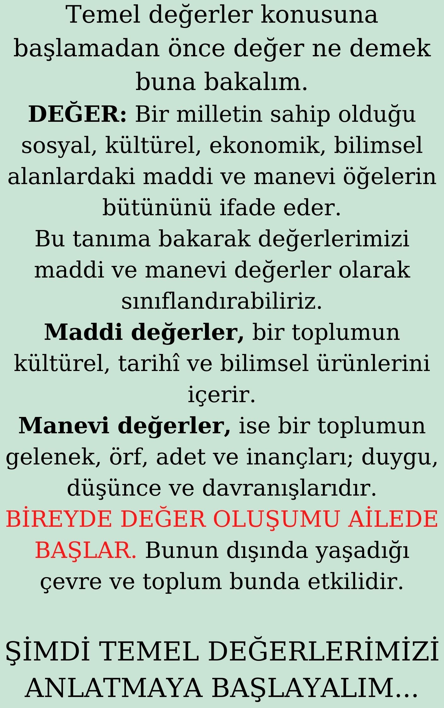 DİN KÜLTÜRÜ VE AHLAK BİLGİSİ DERSİ 9. SINIF 4. ÜNİTE GENÇLİK VE DEĞERLER KONUSU by Hatice Dadaş - Illustrated by Hatice DADAŞ - Ourboox.com