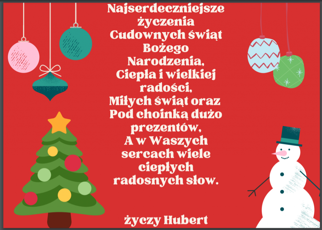 Wesołych Świąt by Urszula Bąk - Ourboox.com