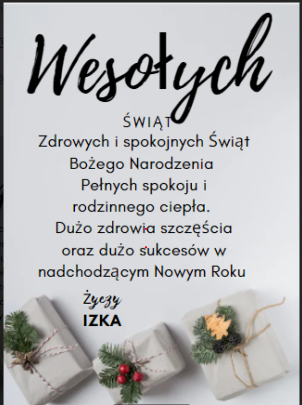 Wesołych Świąt by Urszula Bąk - Ourboox.com