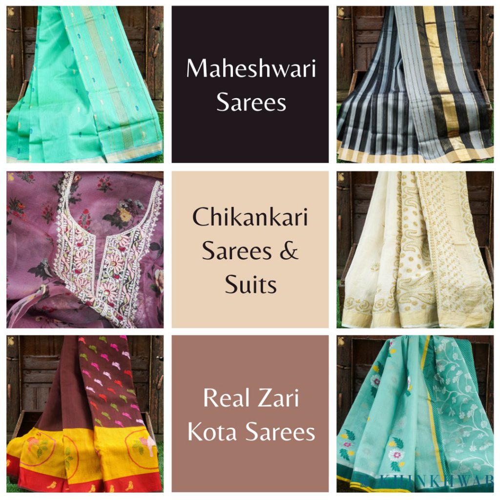 BANARASI WEDDING SAREES by khinkhwab  - Illustrated by Khinkhwab-The Essence of Banaras - Ourboox.com