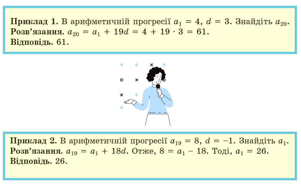 Арифметична прогресія by Olena Bovkun - Ourboox.com