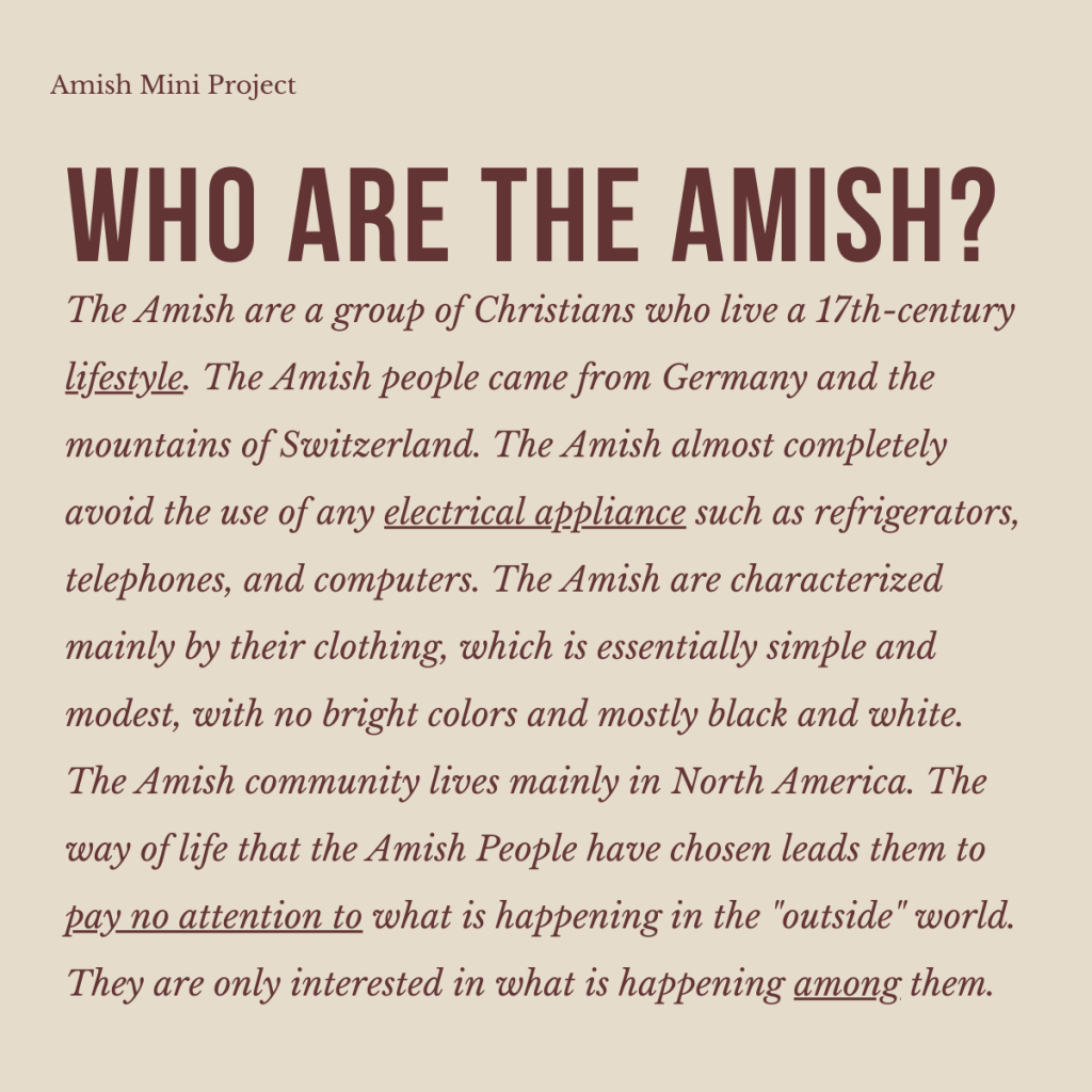 The Amish – A Simple Way of Life by shira cohen - Ourboox.com