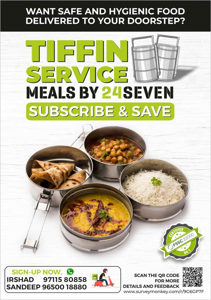 Best Tiffin Services In Delhi By 24 Seven Ourboox