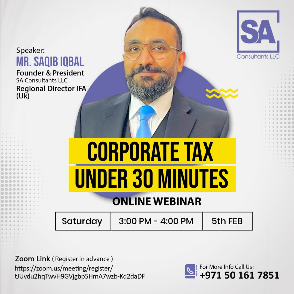 Corporate Tax Under 30 Minutes by saconsultants uae - Ourboox.com