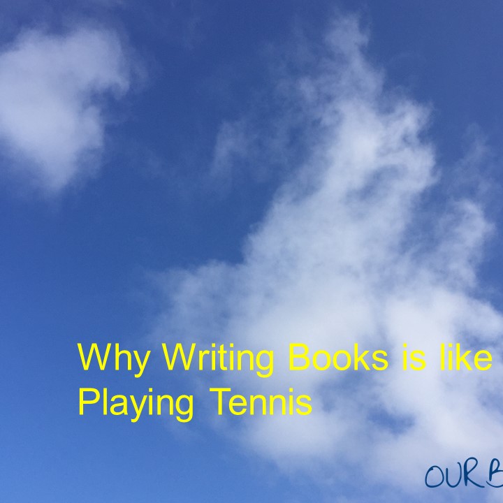 Why Writing Books is like Playing Tennis by Mel Rosenberg - מל רוזנברג - Ourboox.com