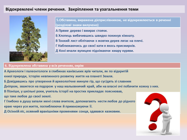 Лариса Перехрест. Відокремлені і уточнювальні члени речення 8 клас by Larisa Perekhrest - Illustrated by Лариса Перехрест - Ourboox.com