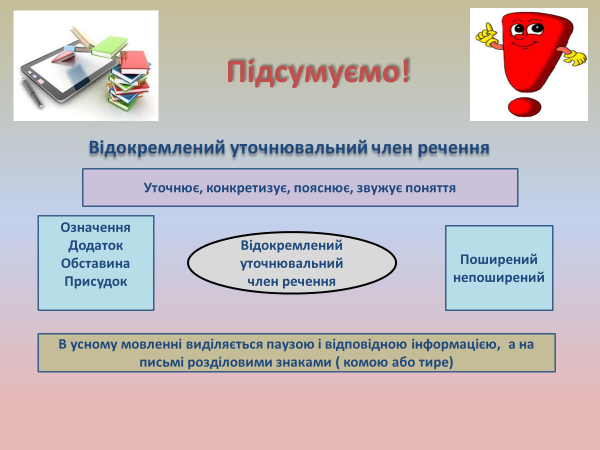 Лариса Перехрест. Відокремлені і уточнювальні члени речення 8 клас by Larisa Perekhrest - Illustrated by Лариса Перехрест - Ourboox.com